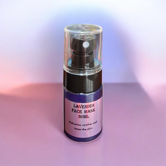 "Amethyst Radiance" - Lavender Face Mask 30ml