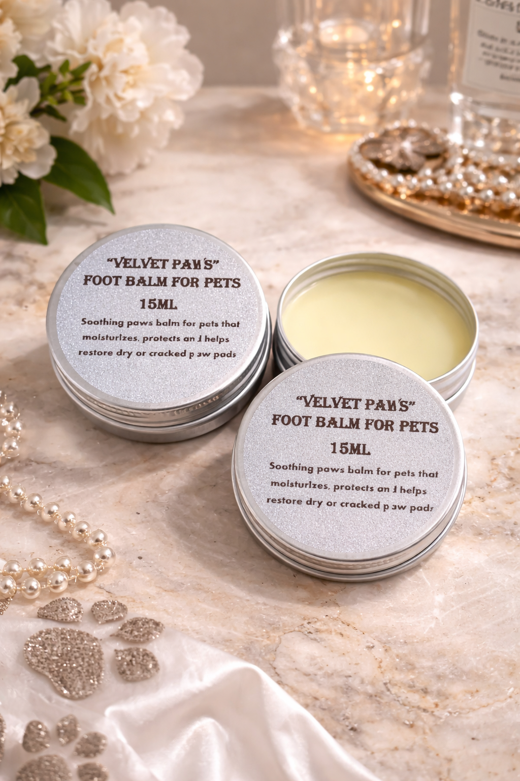 "Velvet Paws" - Foot Balm for Dog & Cat 15ml