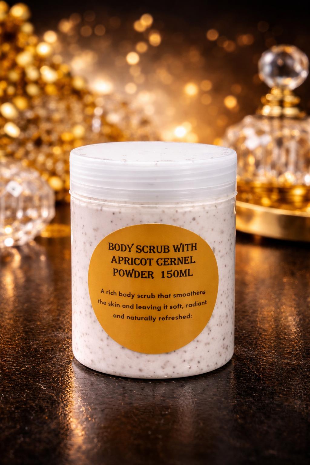 "The Apricot Nectar" - Body Scrub Cream With Apricot Cernel Powder 150ml