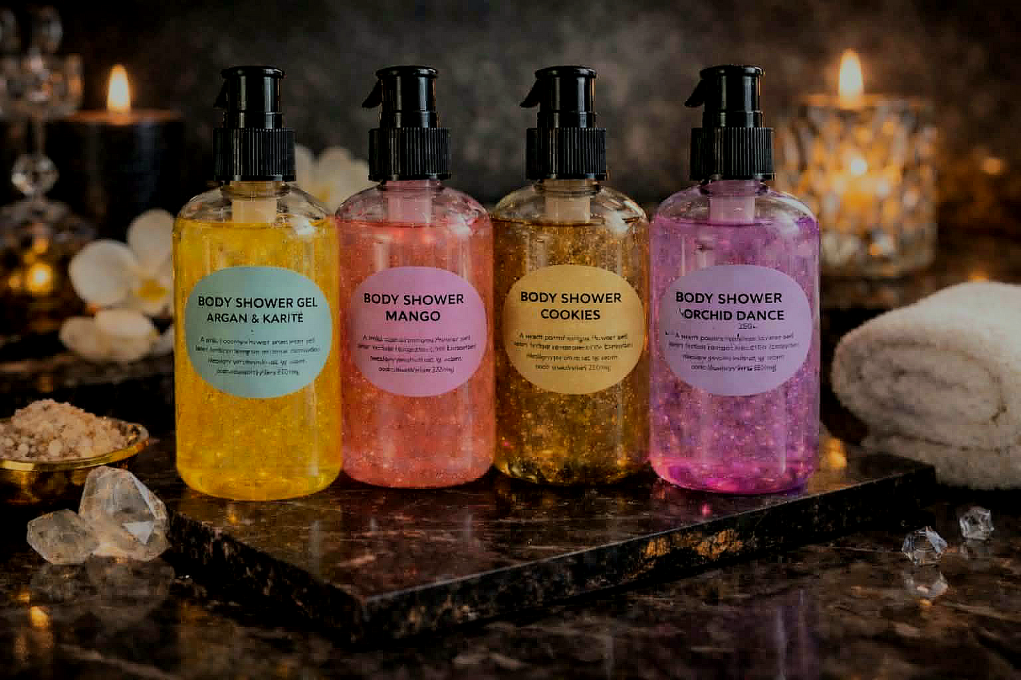 "The Silk Bath" - Body Shower Gel 250ml