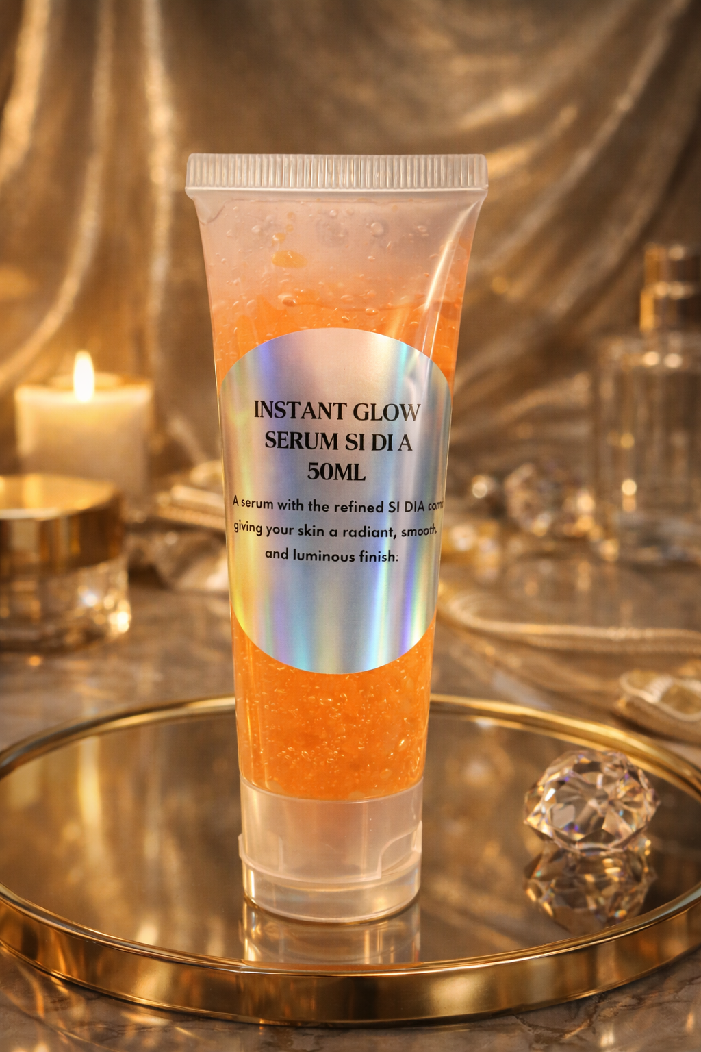 "Liquid Diamond" - Instant Glow Face Serum 50ml